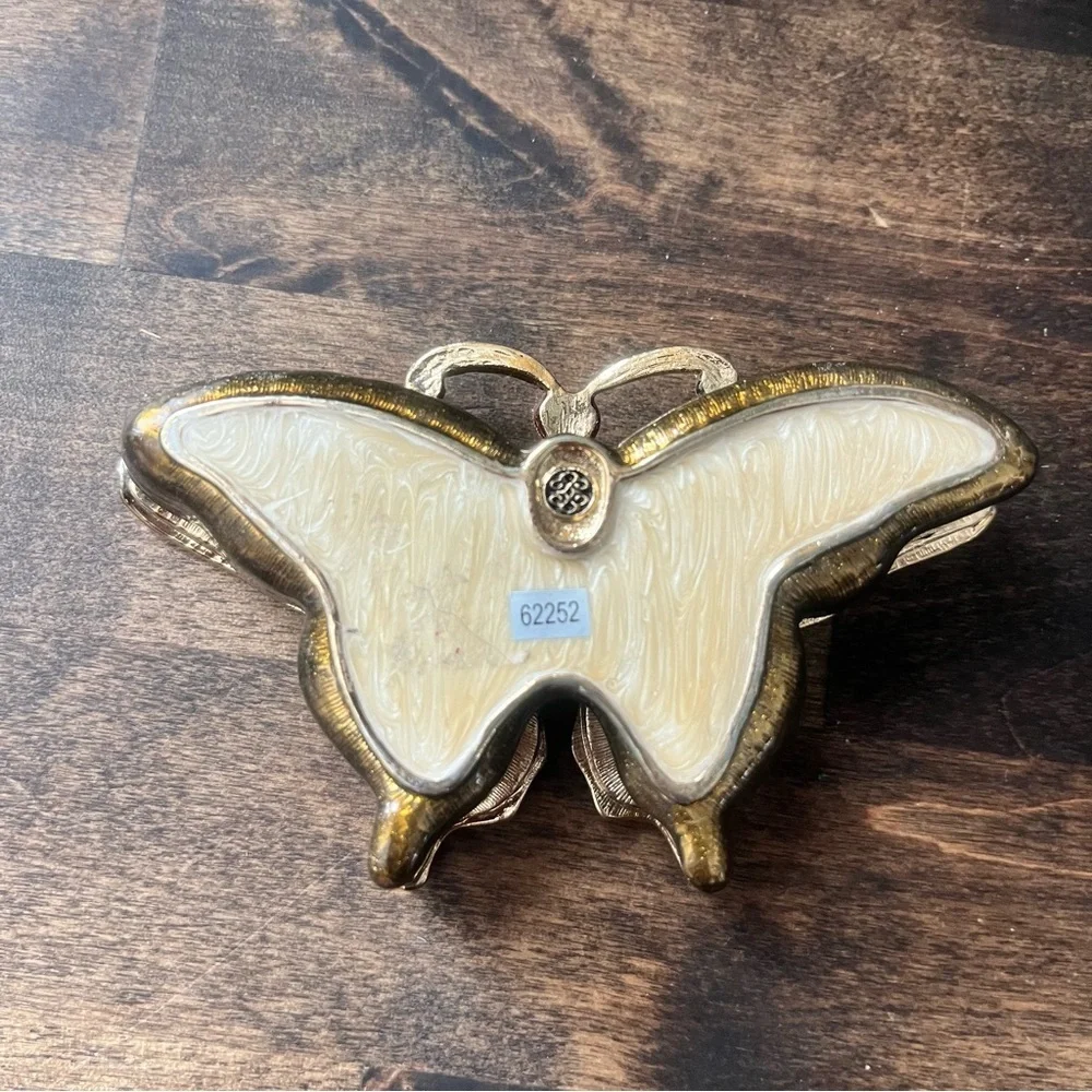 Ornate Butterfly Jewelry Box 62252